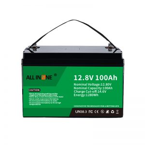 ഫാക്ടറി കസ്റ്റമൈസ്ഡ് പവർ 12V 100AH LiFePO4 ലിഥിയം അയൺ ഫോസ്ഫേറ്റ് ഡീപ് സൈക്കിൾ കാർ ബാറ്ററി മറൈൻ സോളാർ RV ബാറ്ററികൾ