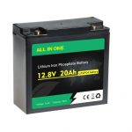 റീചാർജ് ചെയ്യാവുന്ന ഡീപ് സൈക്കിൾ Lifepo4 12V 20AH ലിഥിയം അയൺ ബാറ്ററി പായ്ക്ക് OEM